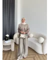 Pwn - Soya Çiçek Desen Takım - Haki