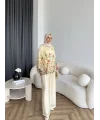 Pwn - Soya Çiçek Desen Takım - Sarı