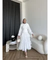 Ru - Evar Etekli Takım - Beyaz