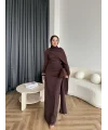 Sandy Arabic Elbise - Kahve