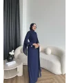 Sandy Arabic Elbise - Lacivert