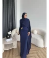 Sandy Arabic Elbise - Lacivert