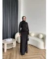 Sandy Arabic Elbise - Siyah