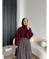 Sany Balon Kol Kazak - Bordo