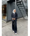 Selita Ön Fermuarlı Triko Takım - Lacivert