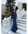 Sue Tasarım Elbise - Lacivert