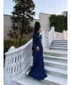 Sue Tasarım Elbise - Lacivert