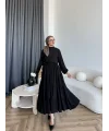 Tb - İndirimli Etekli Takım - Siyah