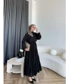 Tb - İndirimli Etekli Takım - Siyah