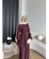 Tb - Lonby Kol Detay Takım - Bordo
