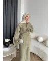 Tb - Lonby Kol Detay Takım - Yeşil