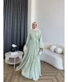 Tb - Lunda Elbise - Yeşil
