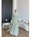 Tb - Lunda Elbise - Yeşil
