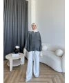Tb - Mng Model Gömlek - Antrasit