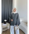 Tb - Mng Model Gömlek - Antrasit