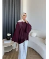 Tb - Mng Model Gömlek - Bordo