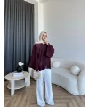 Tb - Mng Model Gömlek - Bordo