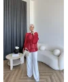Tb - Mng Model Gömlek - Kırmızı