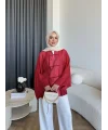 Tb - Mng Model Gömlek - Kırmızı