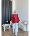 Tb - Mng Model Gömlek - Kırmızı