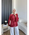 Tb - Mng Model Gömlek - Kırmızı