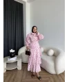 Tb - Ponpon Kat Kat Etekli Takım - Pembe
