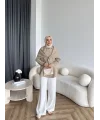 Tb - Velora Çizgili Gömlek - Yeşil