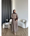 Tb - Wespa Kareli Elbise - Camel
