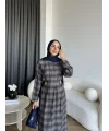 Tb - Wespa Kareli Elbise - Gri