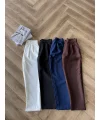Krep Kumaş Havuç Pantolon - Siyah