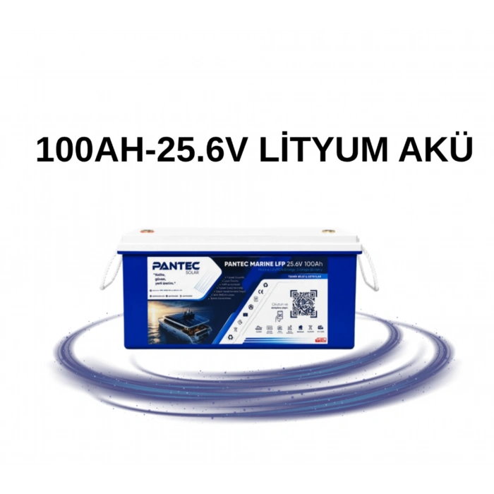 100AH-25.6V LİTYUM AKÜ