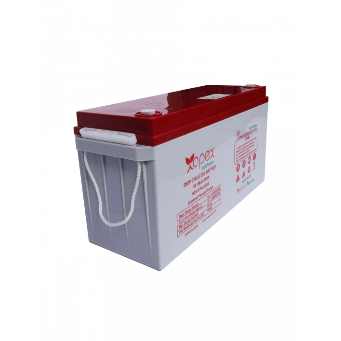 12V 150Ah Safepower Jel Akü Apex