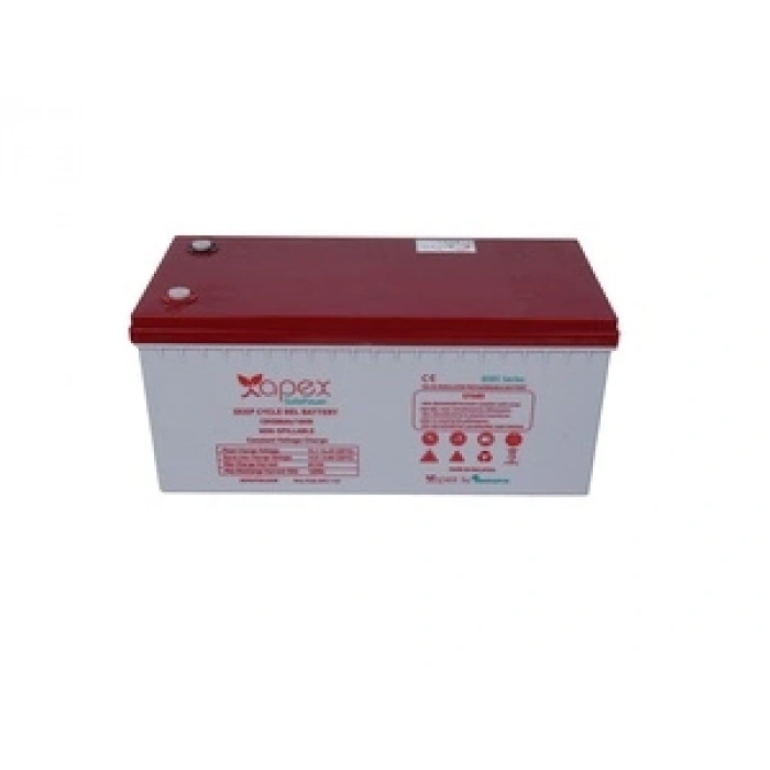 12V 200Ah Safepower Jel Akü Apex