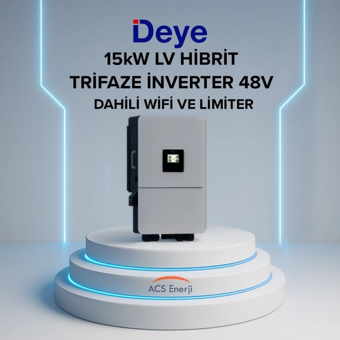 15KW HİBRİT TRİFAZE İNVERTER LV