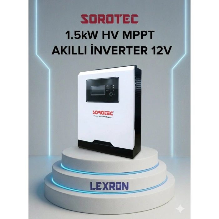 1.5KW HV MPPT AKILLI İNVERTER 12V SOROTEC
