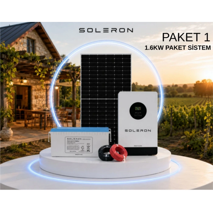1.6KW PAKET SİSTEM (PAKET 1)
