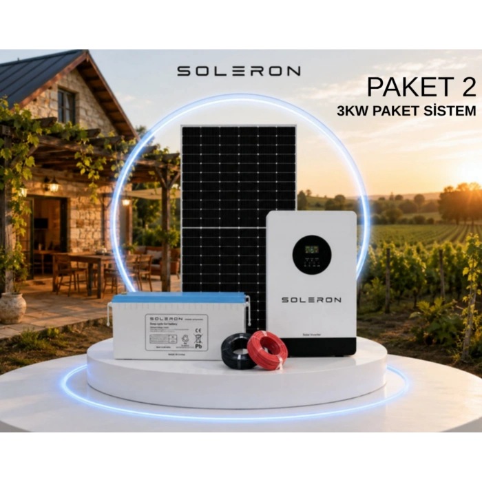 3KW PAKET SİSTEM (PAKET 2)