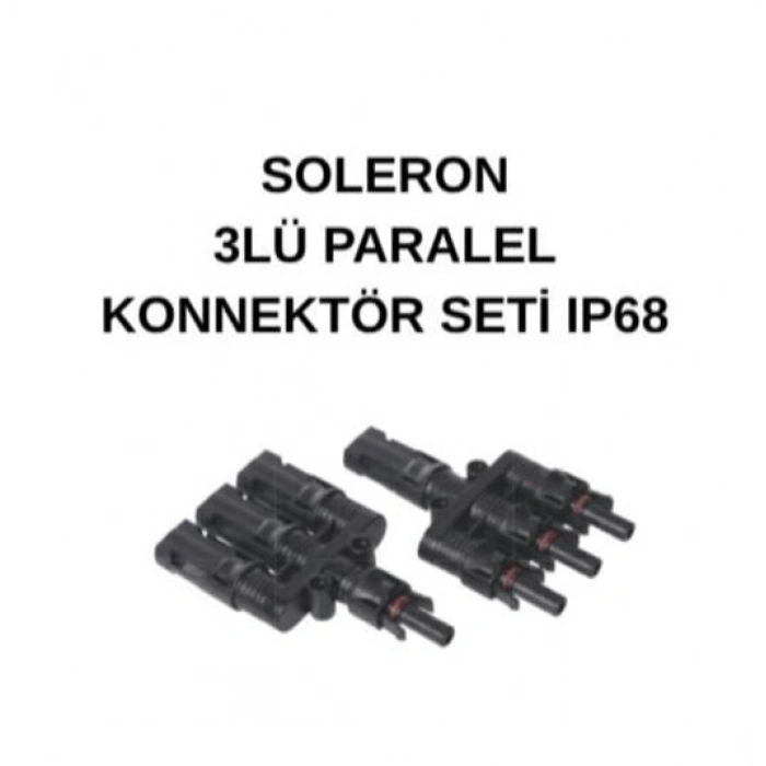 3LÜ PARALEL KONNEKTÖR SETİ IP68