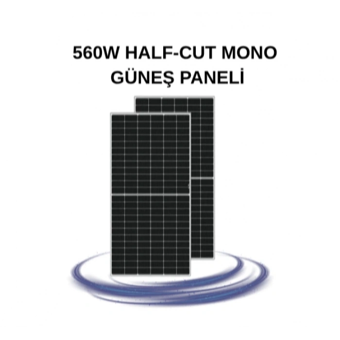560W HALF-CUT MONO GÜNEŞ PANELİ