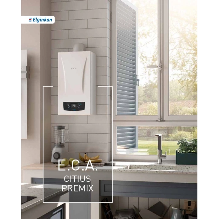 E.C.A Citius Premix 28 Kw Yoğuşmalı Kombi