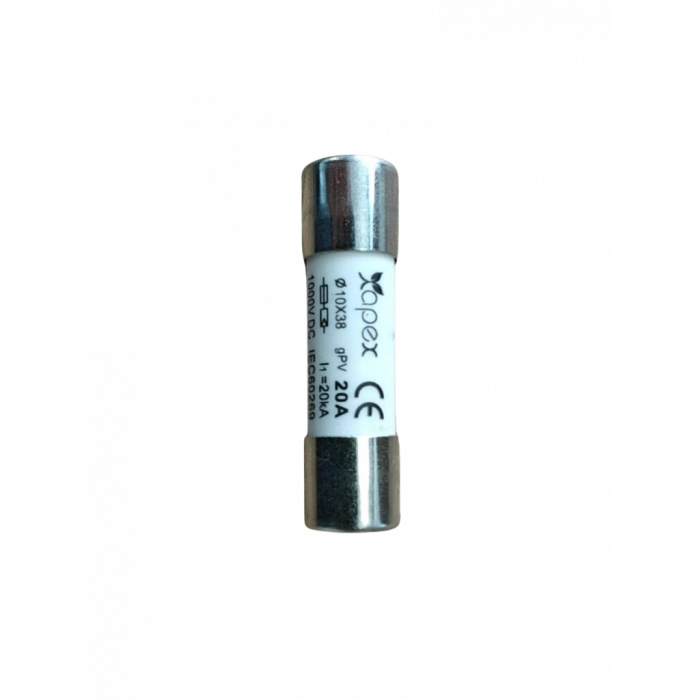 Apex DC Kartuş Sigorta 20A DC 1000V