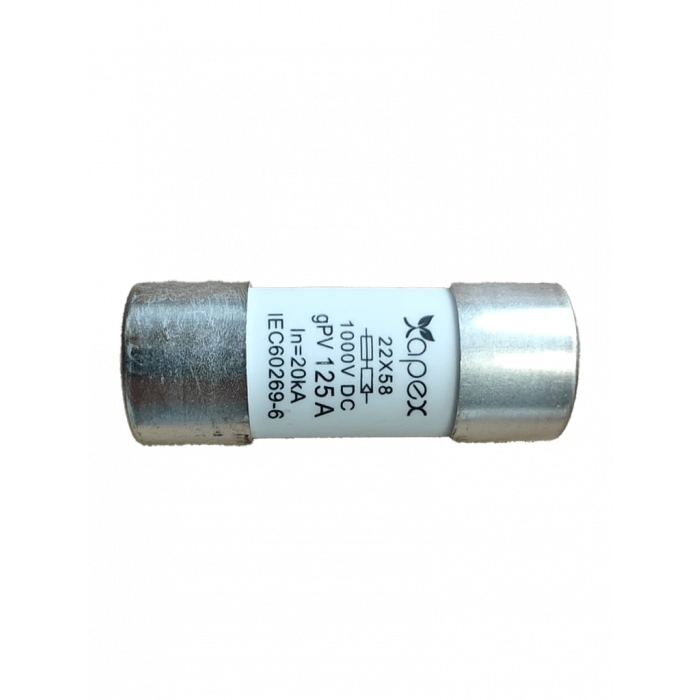 Apex DC Kartuş Sigorta 125A DC 1000V