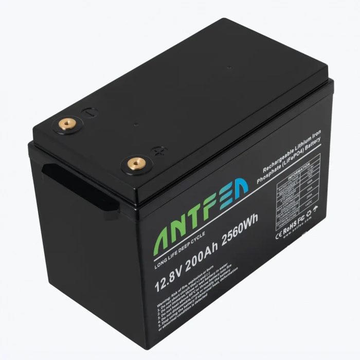 ANTFEA 12.8V 200Ah ABS Lityum Akü LiFePo4