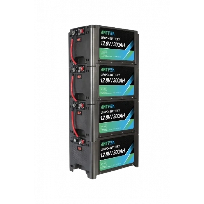 ANTFEA L3840 12.8V 300Ah İstiflenebilir Lityum Akü LiFePo4