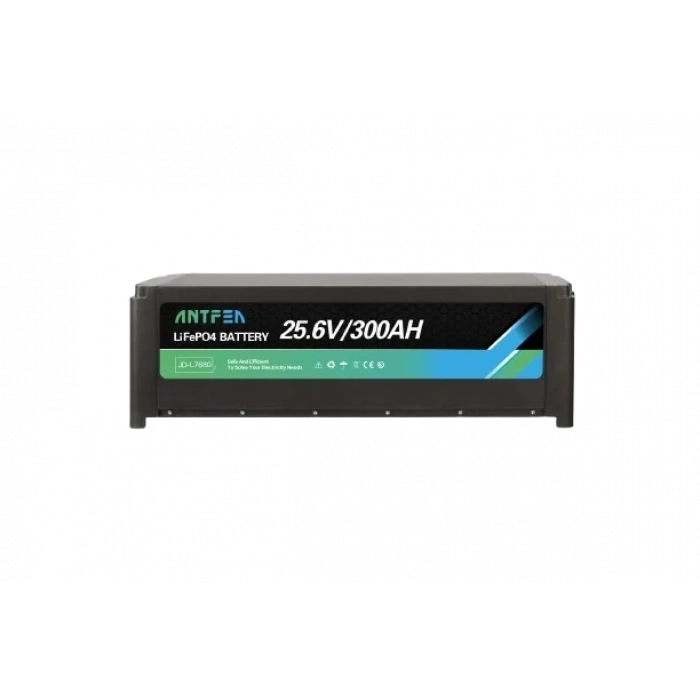 ANTFEA L7680 25.6V 300Ah İstiflenebilir Lityum Akü LiFePo4
