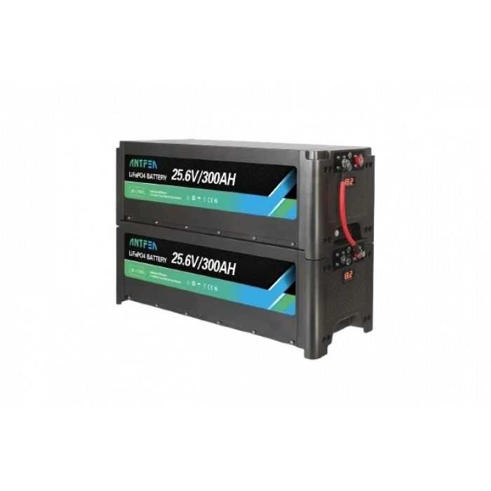 ANTFEA L7680 25.6V 300Ah İstiflenebilir Lityum Akü LiFePo4