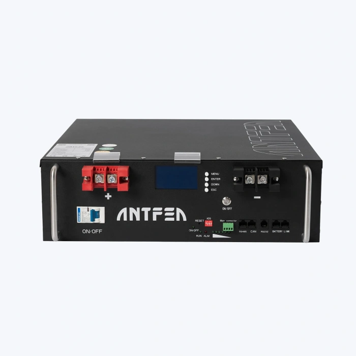 ANTFEA 51.2V (48V) 100Ah 5.12 kwh LiFePo4 Lityum Rack Batarya