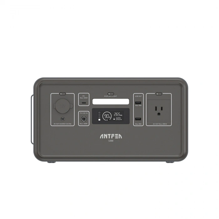 ANTFEA S300 Taşınabilir Güç Sistemi Gri 300W Mini - Gri