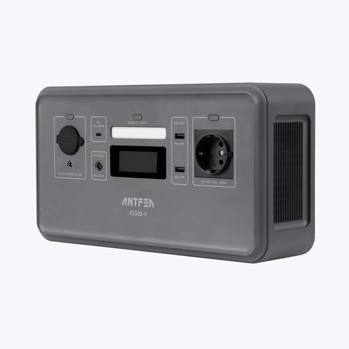 ANTFEA XS500F Taşınabilir Güç Sistemi - Gri 500W Mini - Gri