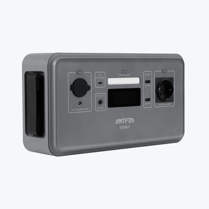 ANTFEA XS500F Taşınabilir Güç Sistemi - Gri 500W Mini - Gri